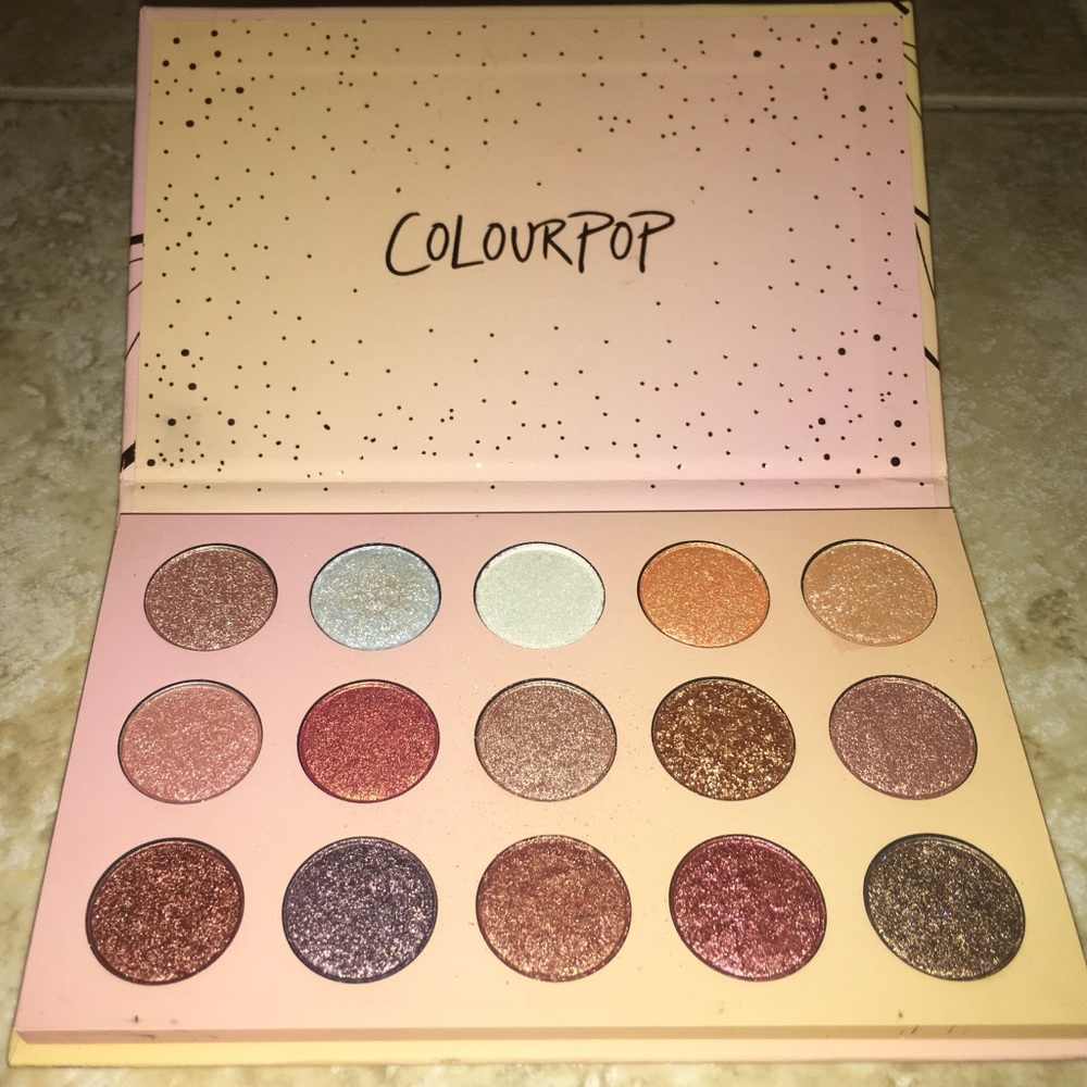 ColourPop Golden State of Mind eyeshadow palette